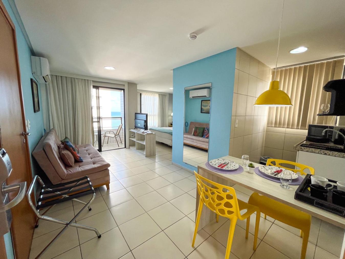 Ponta Negra Flats Confort Accommodations Vista Para O Mar Natal Exterior foto